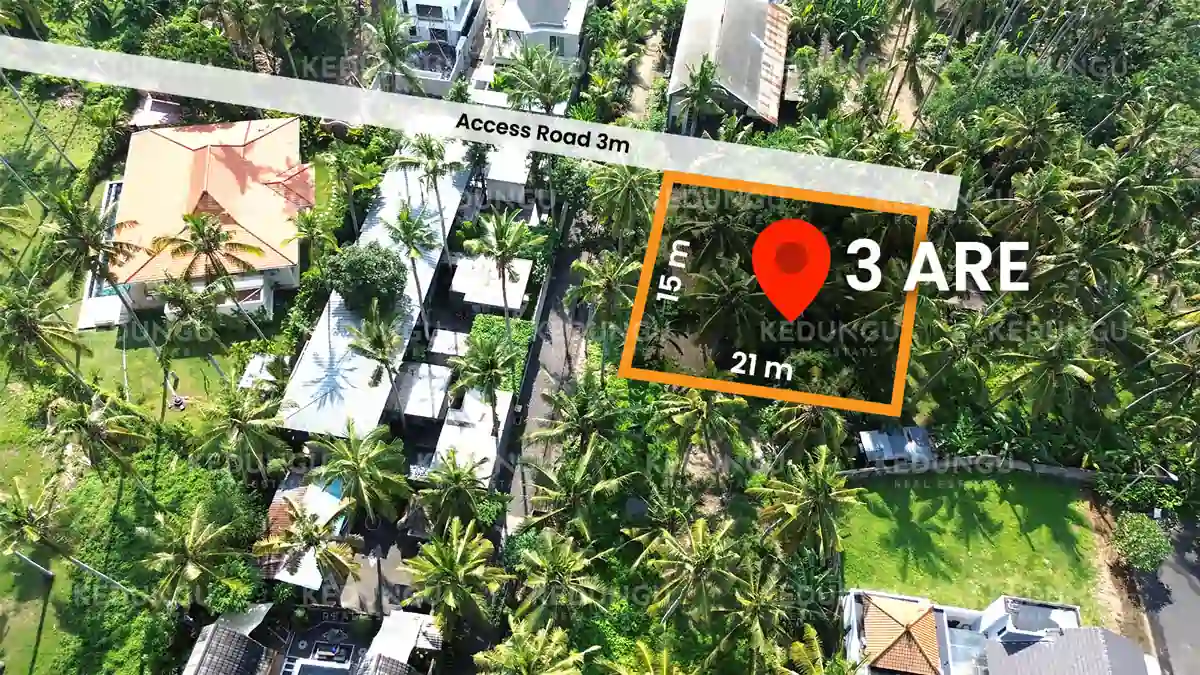 3-Are Leasehold Land Near Ciputra Resort, Kedungu – Ideal for Boutique Hotels 01