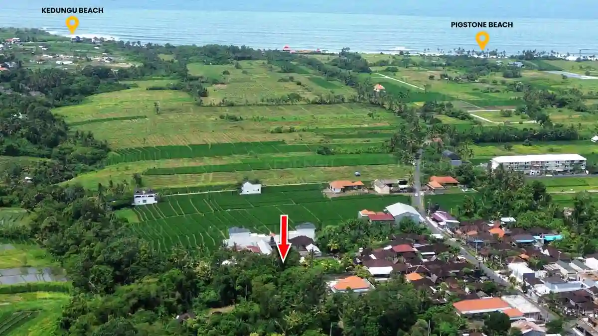 kedungu bali riverfront residential land 1000 sqm development opportunity