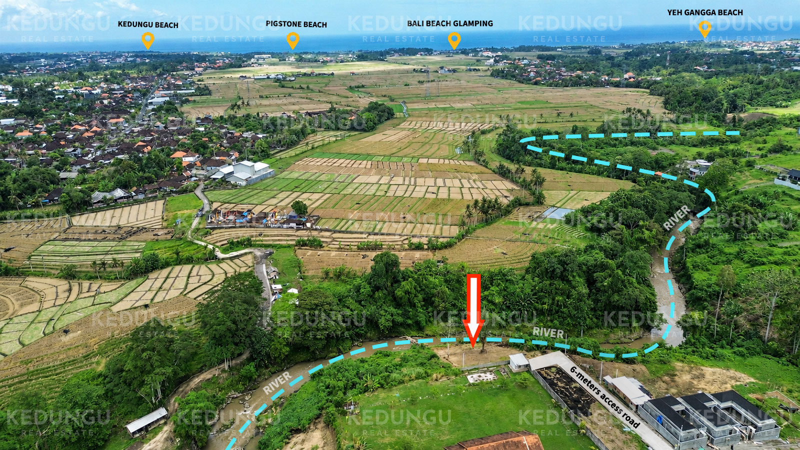 freehold depan rumah stevia watermark